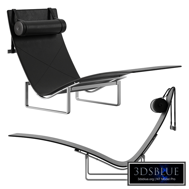 PK24 chaise longue by Fritz Hansen