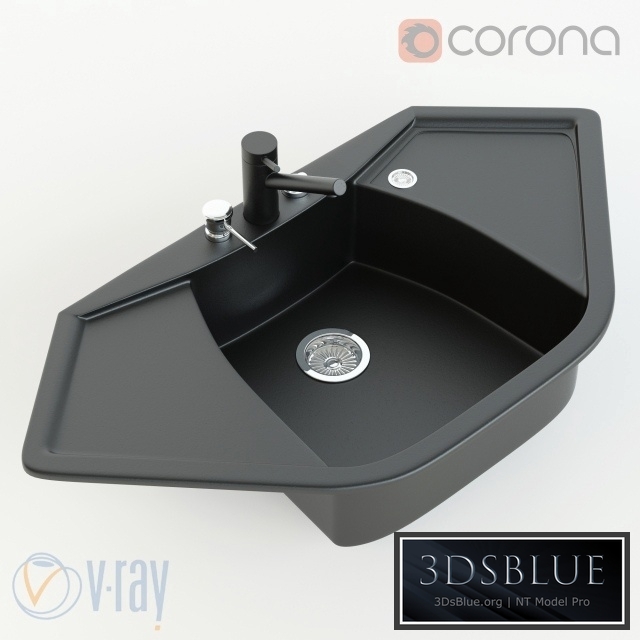 Corner sink Corax