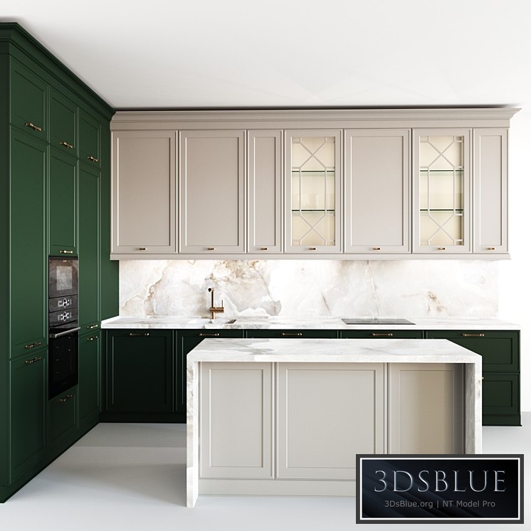 Neoclassical kitchen 05