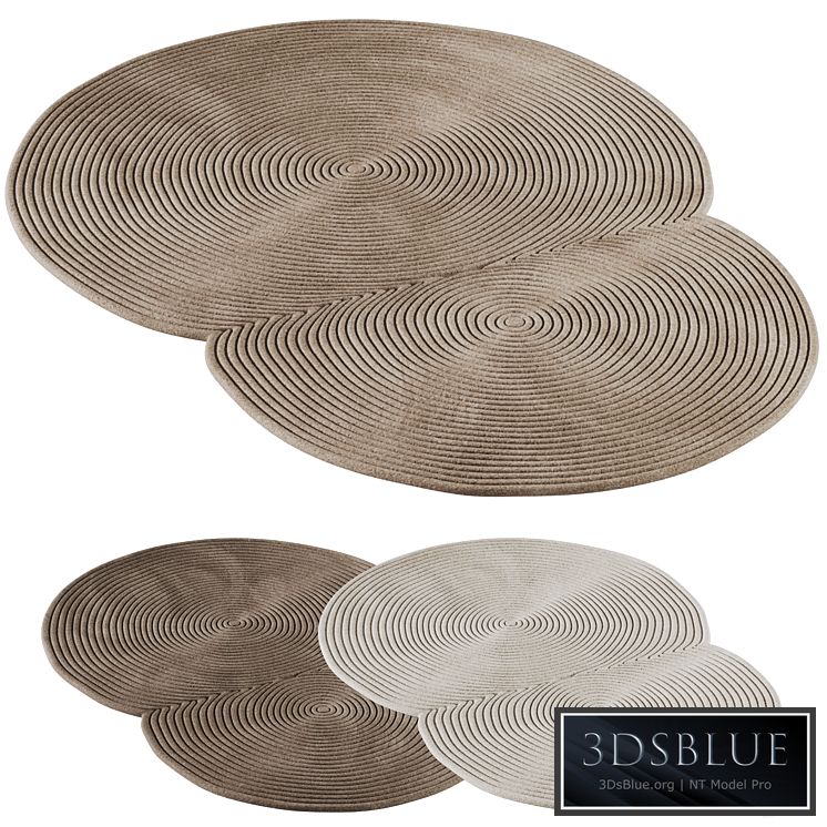 Zen Rounded Carpets by Bolia