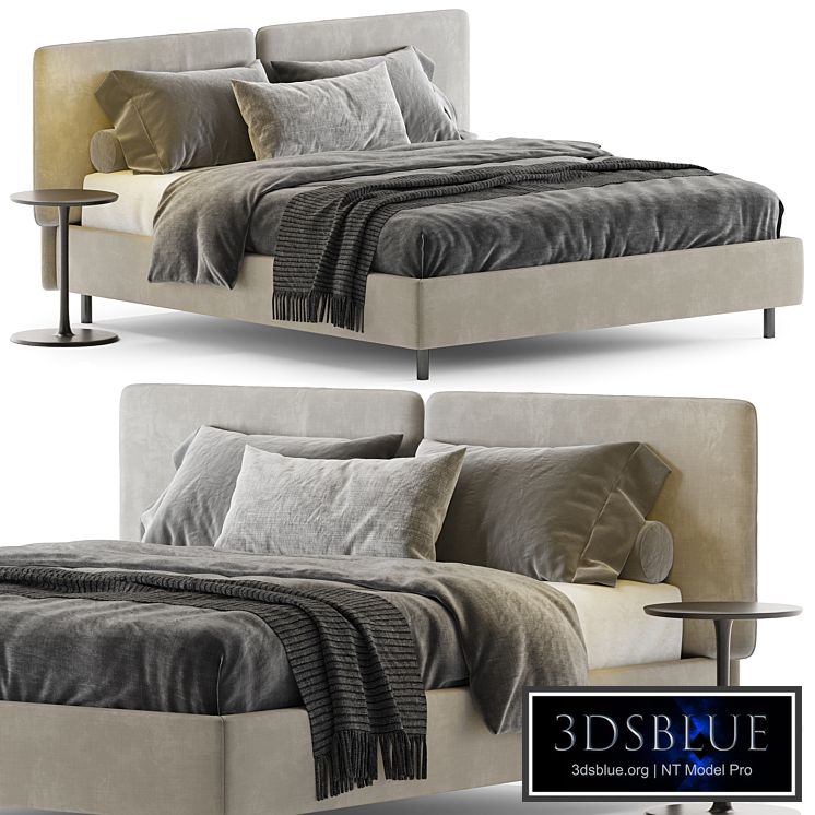 Double bed Twils FRICK ROUND