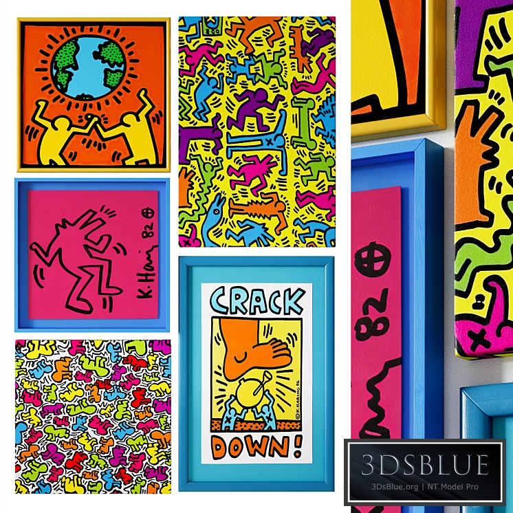 Painting set / Keith Haring
