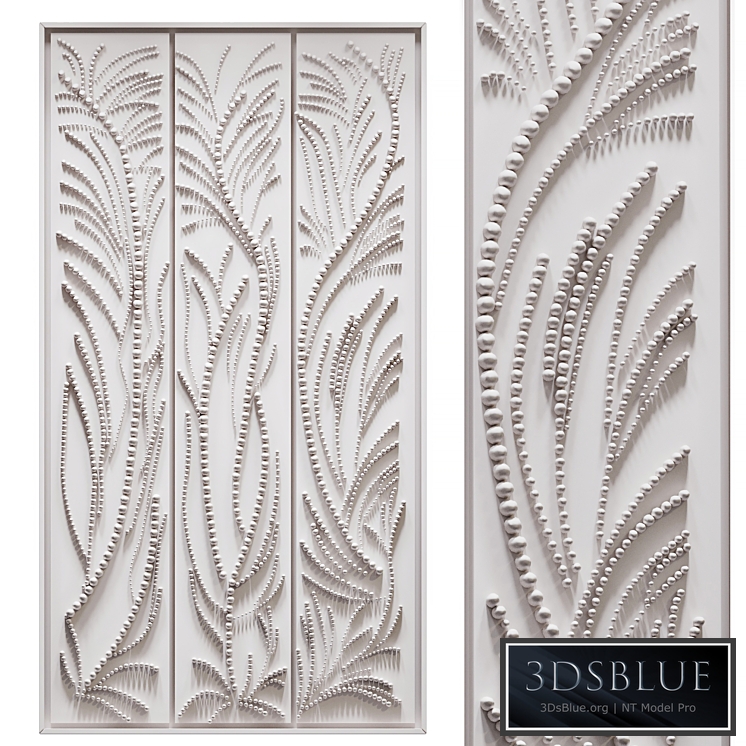 Volumetric panel Vegetal Jane Puylagarde