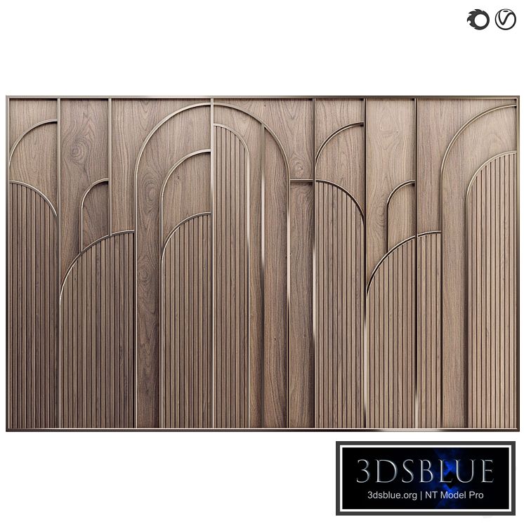 Decorative wall panel 61