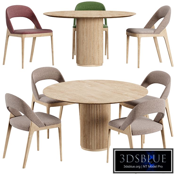 CLAMP Chair PALAIS ROYAL Table