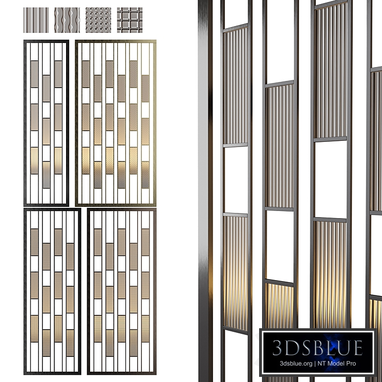 Glass Partition set 4