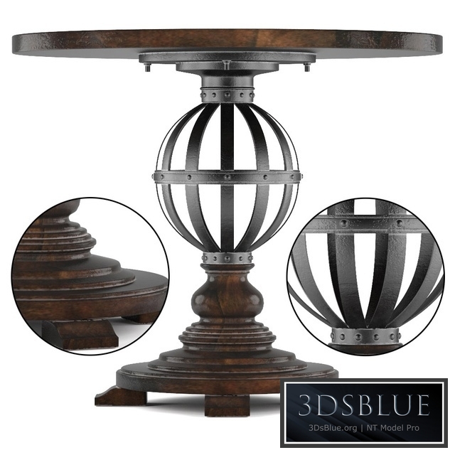 European Farmhouse-Provencal Gardens Table