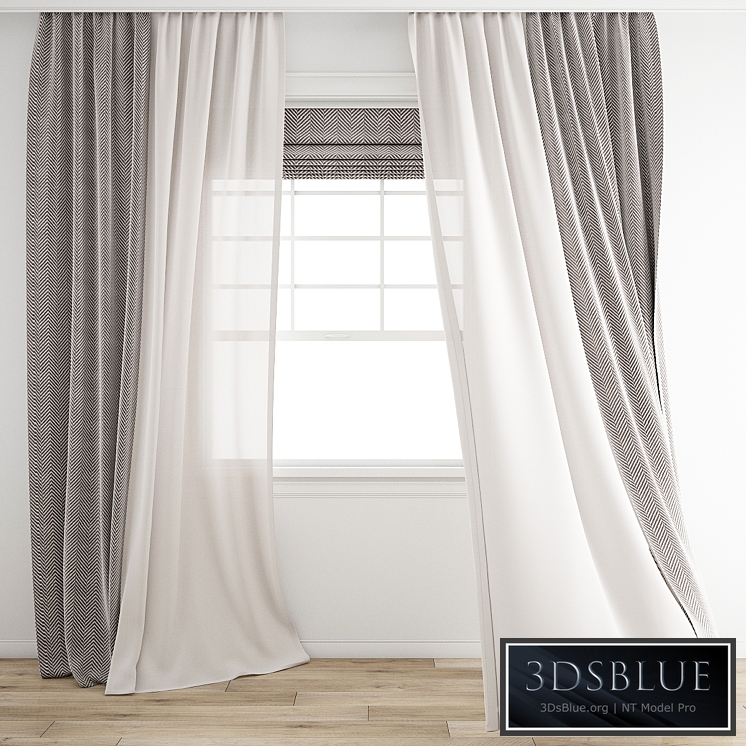 Curtain 573/Wind blowing effect 15