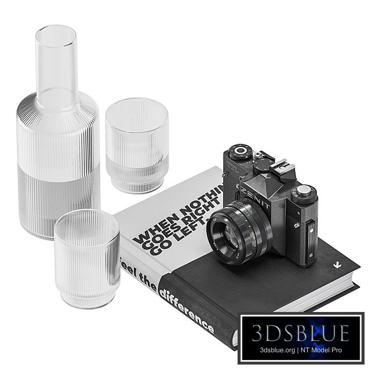 Coffee table decorative set