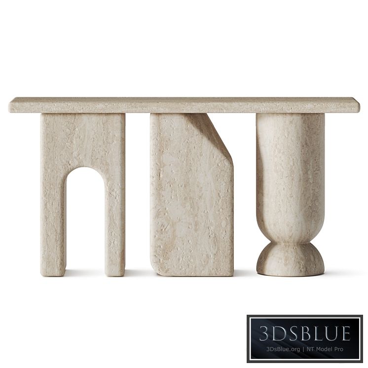 RDLC Latt Marble Console Table