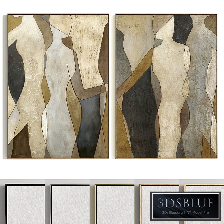 Plaster Two Photo Frame R-213