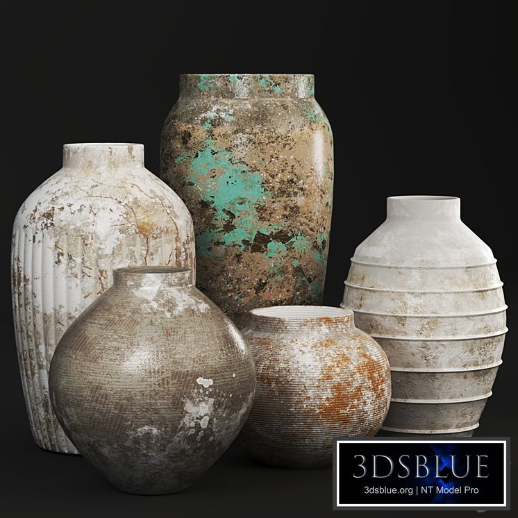 Rustic Concrete Vase