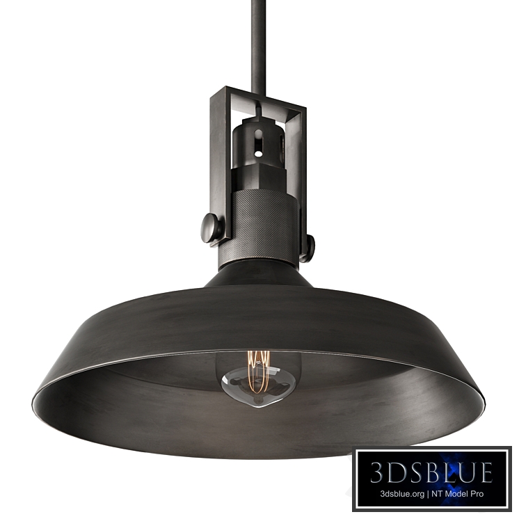 RH Modern Condorcet Metal Shade Pendant