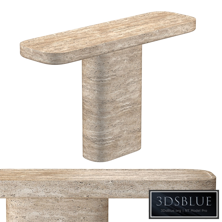 VITOLO CARVED CONSOLE TABLE