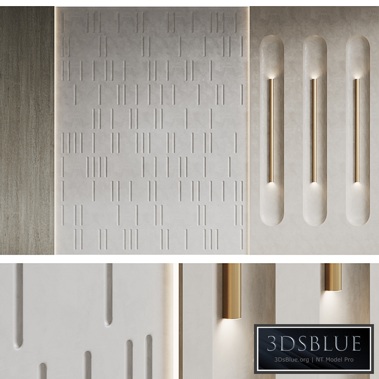 Decorative wall panel 4