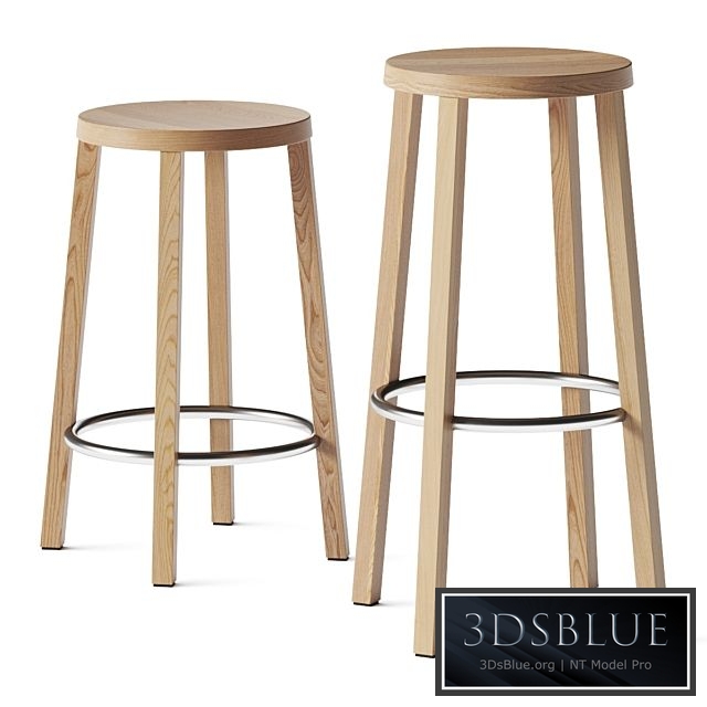 Plank Blocco Barstools