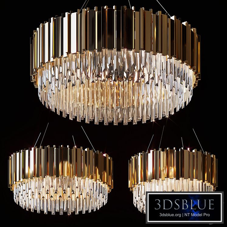 Chandeliers Empire Suspension Mondo ⌀80cm ⌀100cm ⌀120cm