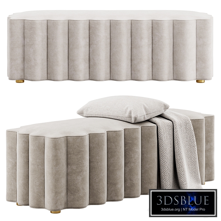 Upholstered Bench by Entryway