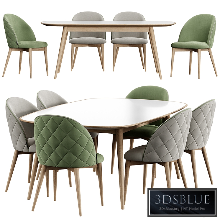 Dijon Chair HER 042 G Table