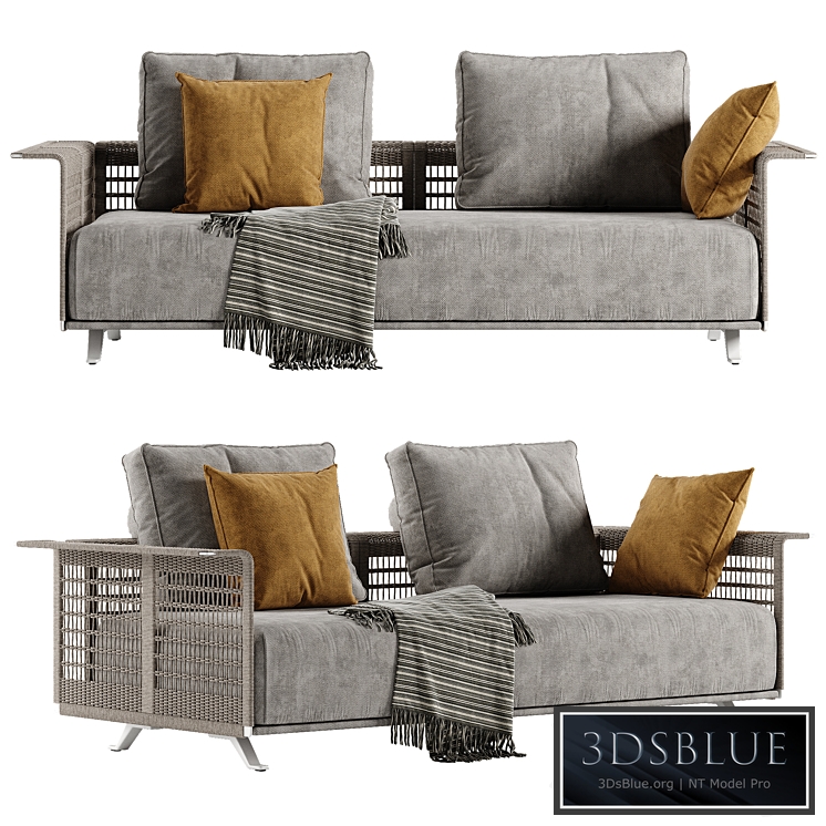 Poltrona Frau Solaria sofa