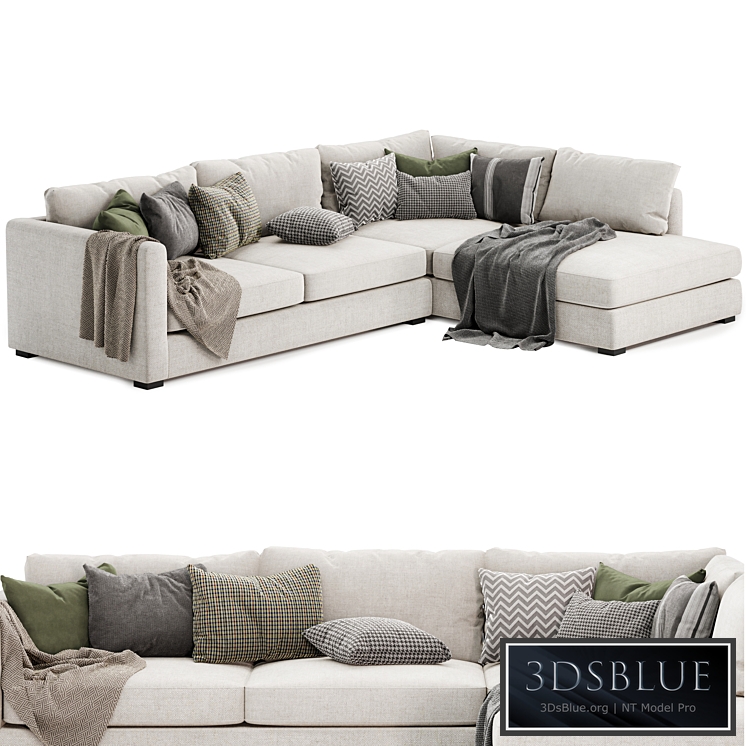 Blake Large Open End Corner Sofa