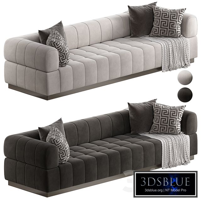 Continental Sofa in Velvet