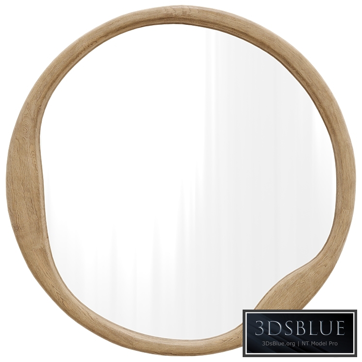 Round wall mirror Alora Round Wall Mirror by Pottery Barn