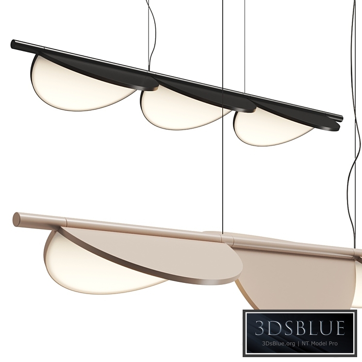 Flos Almendra S3 Linear Pendant Lamp