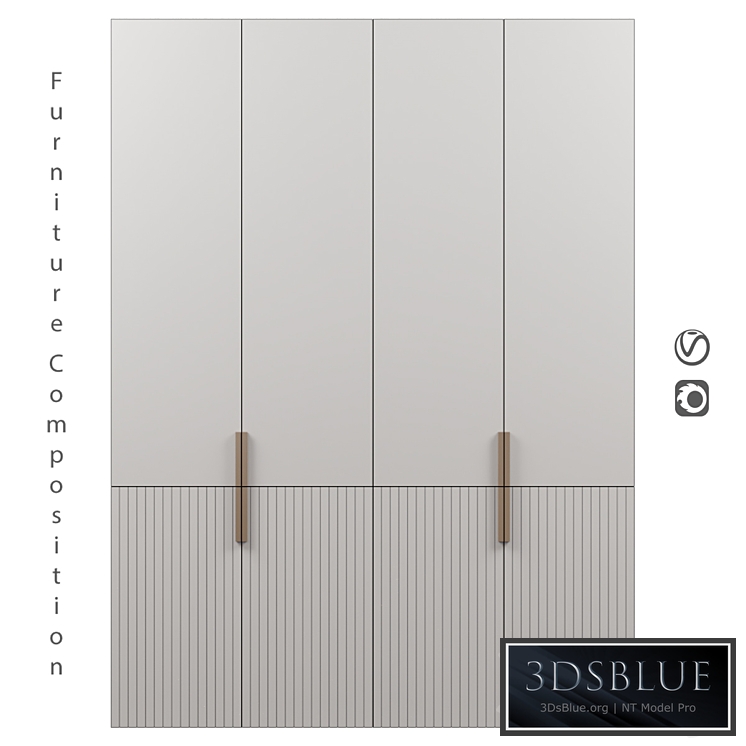 Furniture composition | 201 | Cupboard