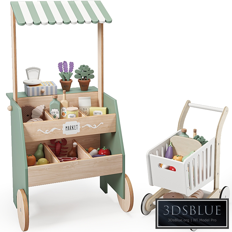 Jabadabado Market Stand Toy