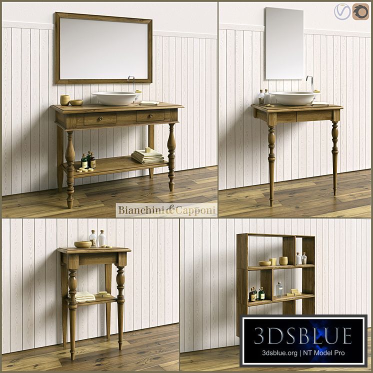 Set for bathroom BIANCHINI CAPPONI PROVENZALE