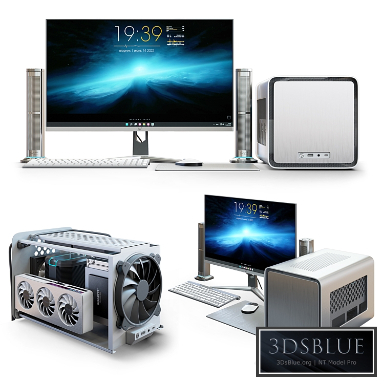 Computer in Jonsbo V8 case