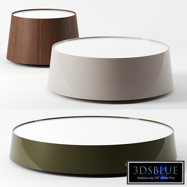 Planck coffee tables by B&B Italia