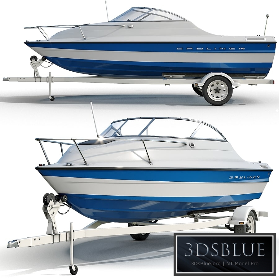 Yacht. Boat. bayliner