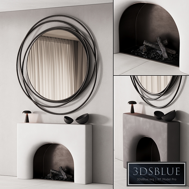 154 fireplace decorative wall kit 03 smooth soft fireplace 00