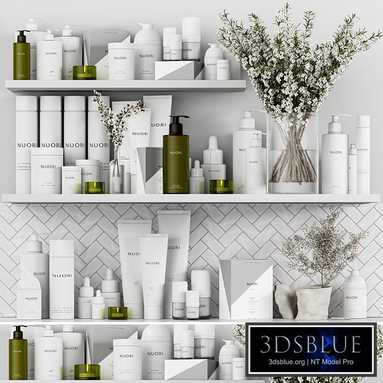 Bathroom accessories with nouri mark