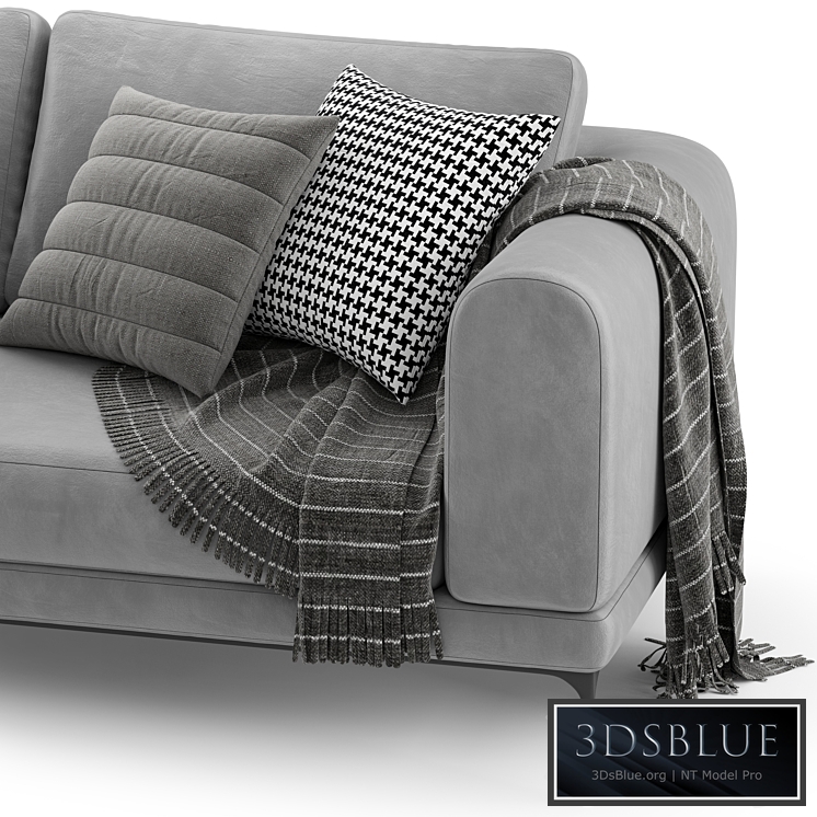 Corner sofa DE.CI FL.OW