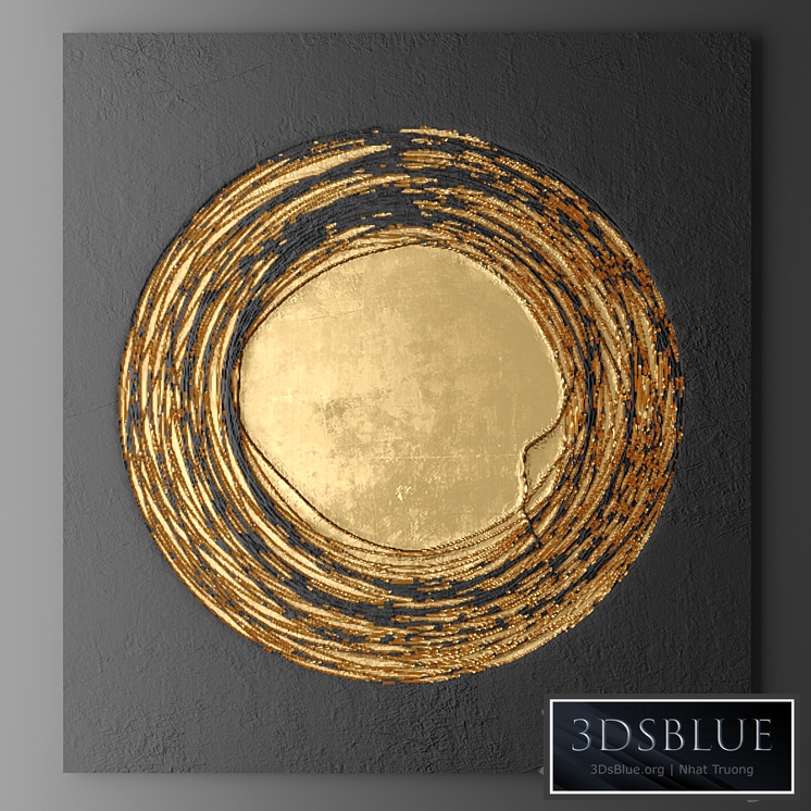 Decor for wall. Panel. 3D