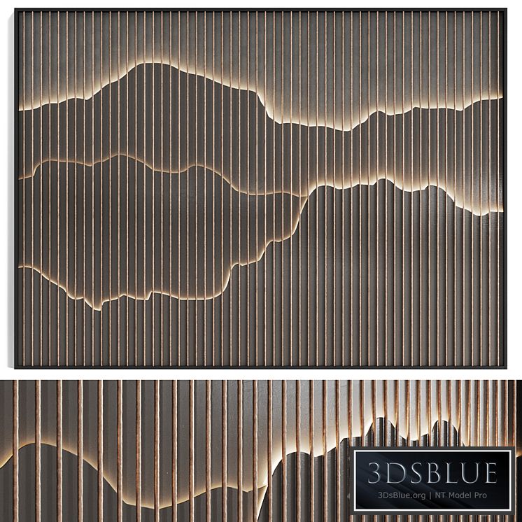 Decorative wall panel №9