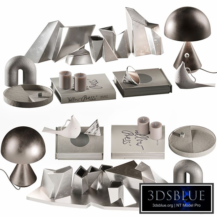 Coffee table decor set 048