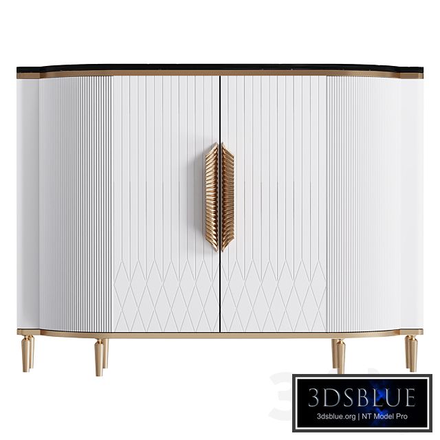 Homary White Sideboard Buffet