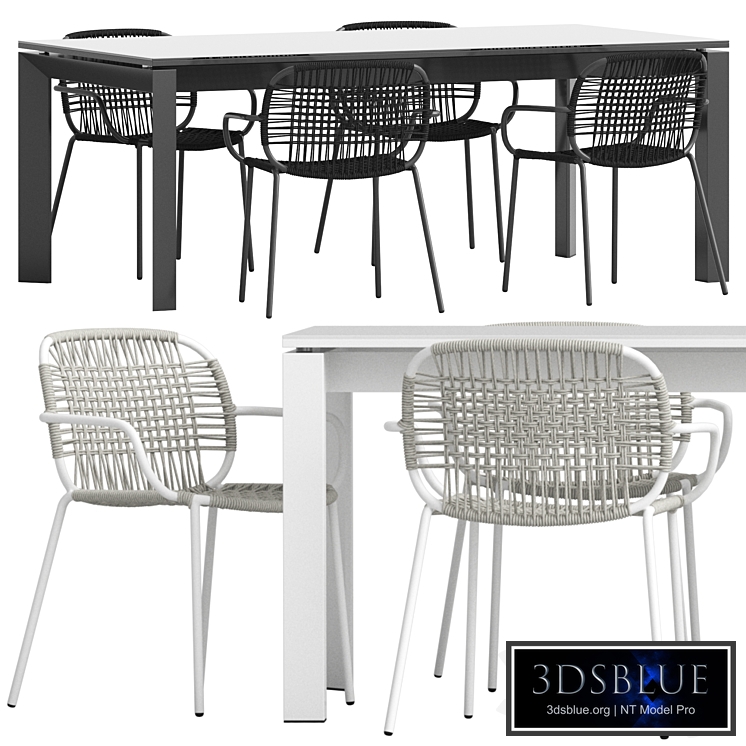 Coco Republic Houston Table and Botero Chair