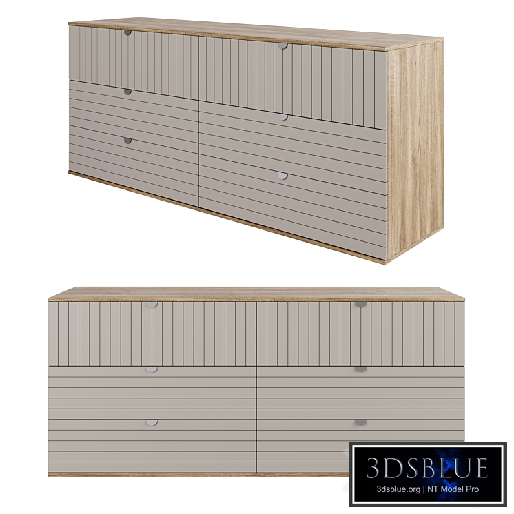 Chest of drawers Mont Blanc-4 Time