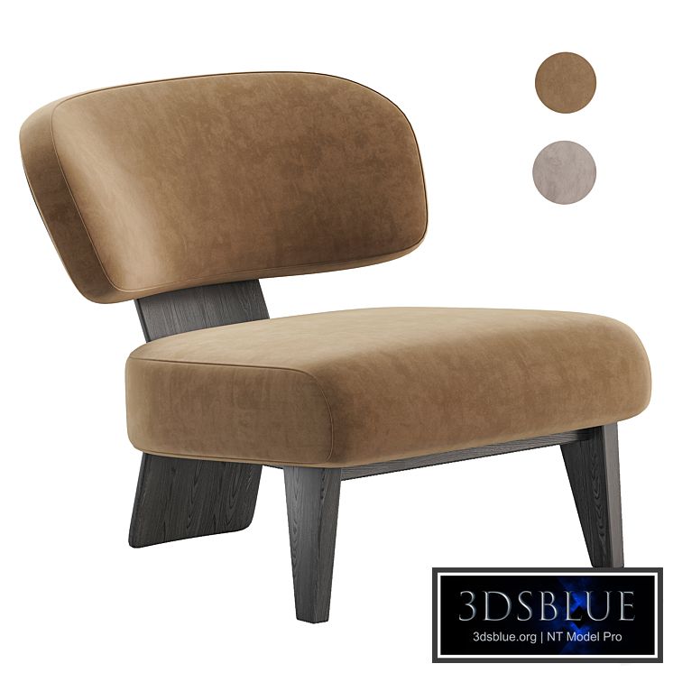 REEVES armchair by Minotti