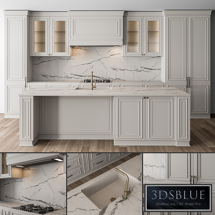 Kitchen NeoClassic - White Set 66