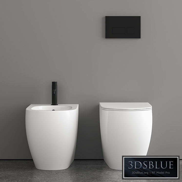Nic Toilet and Bidet Pin Serie