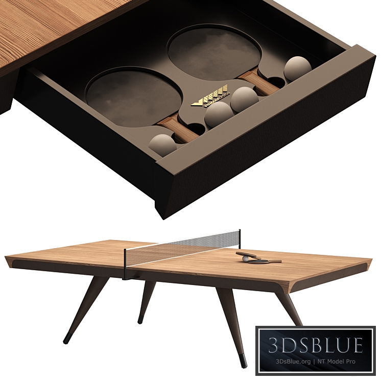 Tennis table BLADE by Vismara Design