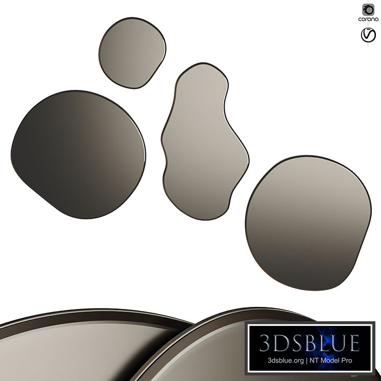 Ferme Living Pond Luxury Mirror