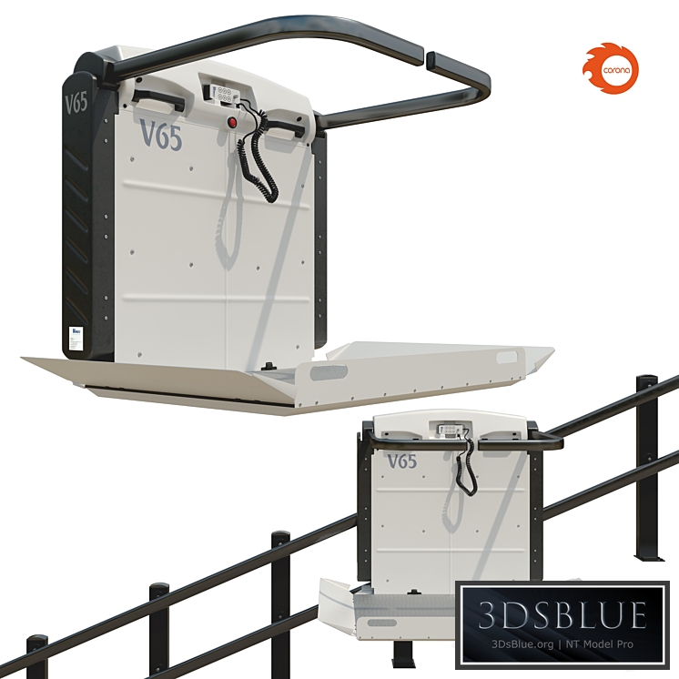 Inclined stair lift Vimec V65