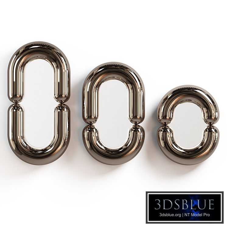 Mustache - Zodiac Mirror Platinum